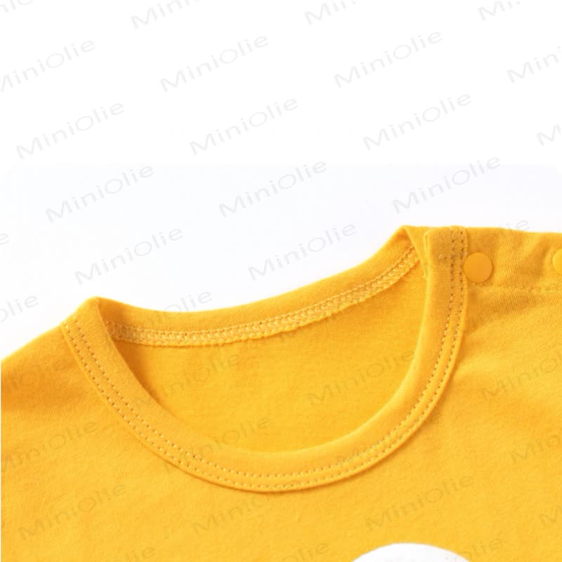 Baby Cartoon Patch Colorblock Sleeveless Onesie - image 15
