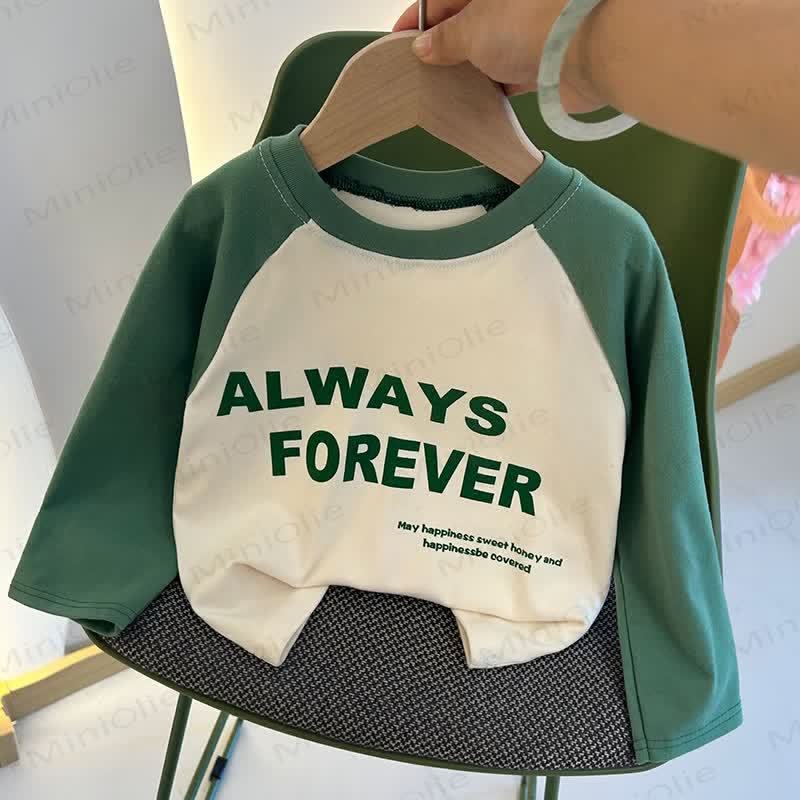 Toddler Raglan Short Sleeve Crew Neck T-Shirt - Green Slogan - 10-11T - image 7
