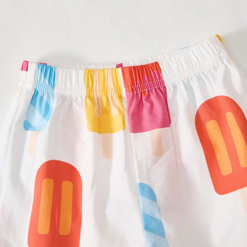 Baby Toddler Icecream Print Sleeveless Set - image 7