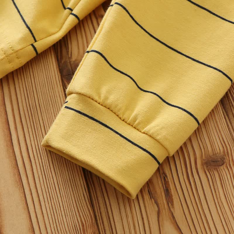 Toddler Boy Denim Pocket Long Sleeve T-Shirt - image 8
