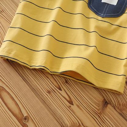 Toddler Boy Denim Pocket Long Sleeve T-Shirt - image 9