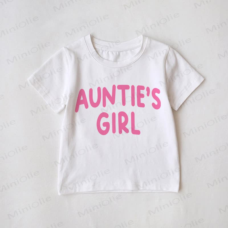 AUNTIE/AUNTIE'S GIRL Family White Slogan Matching T-Shirt - White - Baby T-Shirt: 2-3T - image 3
