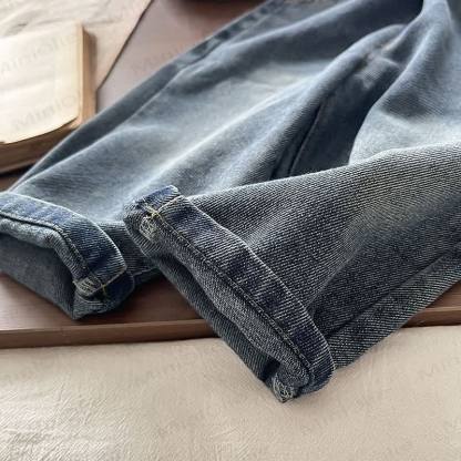 Toddler Baby Dachshund Layered Collar Sweatshirt and Denim Pants 2-piece Set - image 15