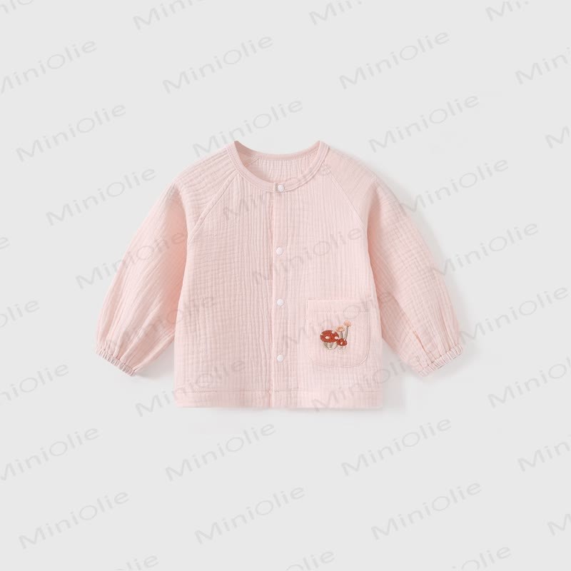 Baby Toddler Cartoon Print Snap Front Cardigan - Pink - 3-4T - image 4