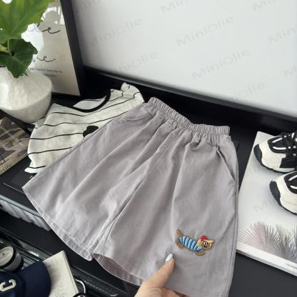 Toddler Kid Dog Embroidered Shorts - image 8