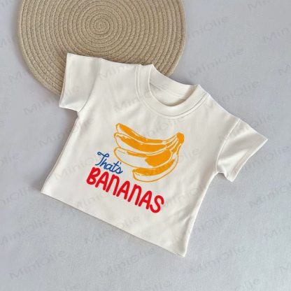 THAT'S BANANAS Baby Beige Casual T-Shirt - Beige - 2-3T - image 1