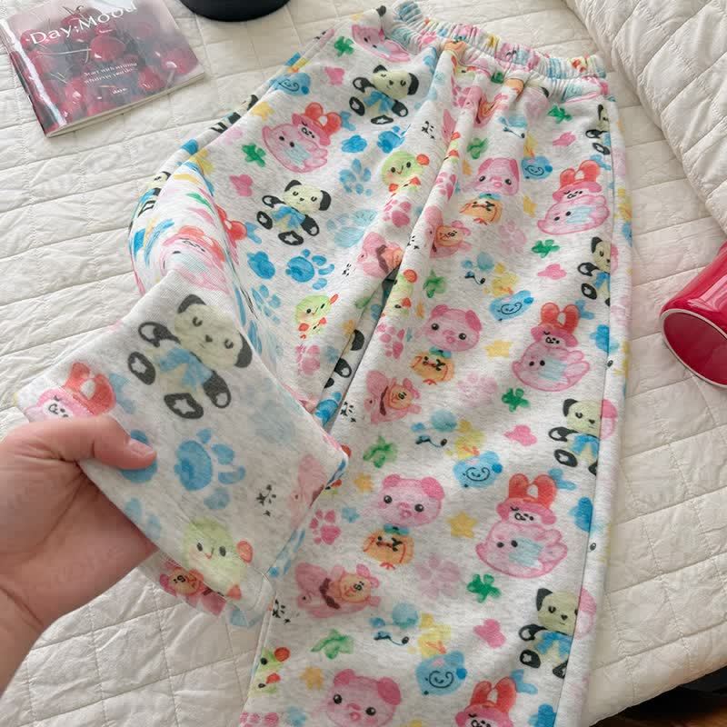 Toddler Colorful Print Relaxed Lounge Pants - image 7