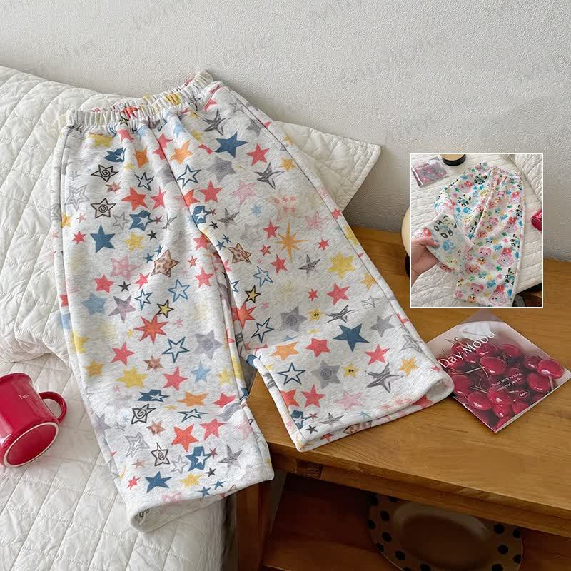 Toddler Colorful Print Relaxed Lounge Pants - image 1