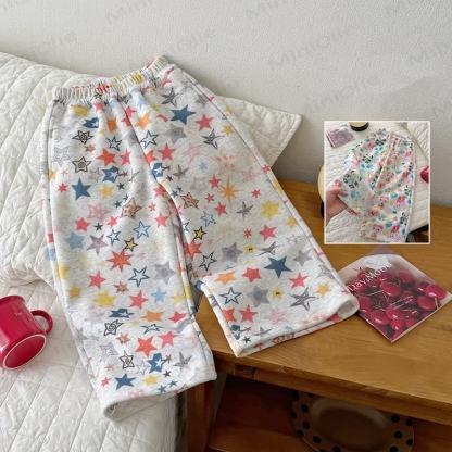 Toddler Colorful Print Relaxed Lounge Pants - image 1