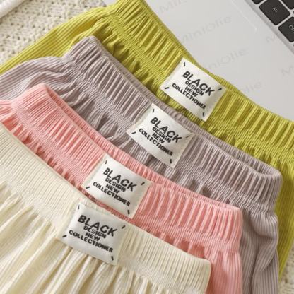 Toddler Solid Color Lightweight Ribbed Pants - image 8