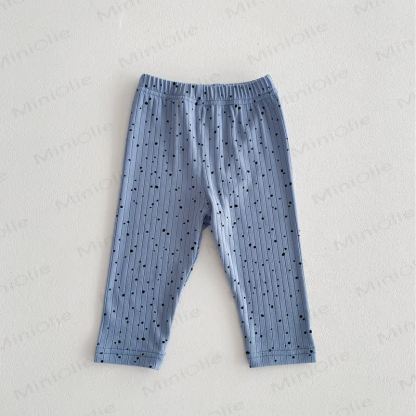 Baby Polka Dot Ribbed Leggings - image 14