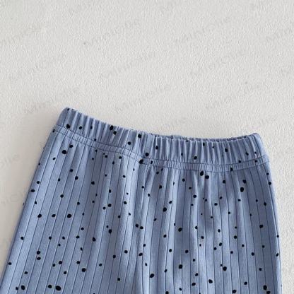 Baby Polka Dot Ribbed Leggings - image 15