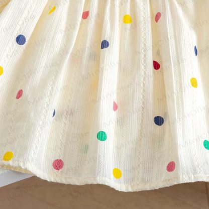 Baby Toddler Girl Polka Dot Babydoll Shirt - image 5