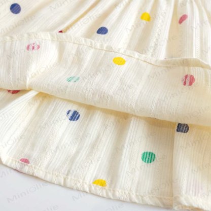 Baby Toddler Girl Polka Dot Babydoll Shirt - image 6