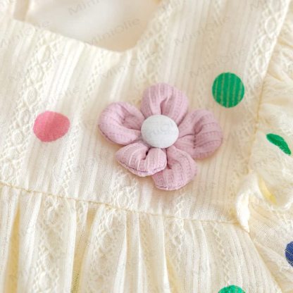 Baby Toddler Girl Polka Dot Babydoll Shirt - image 8