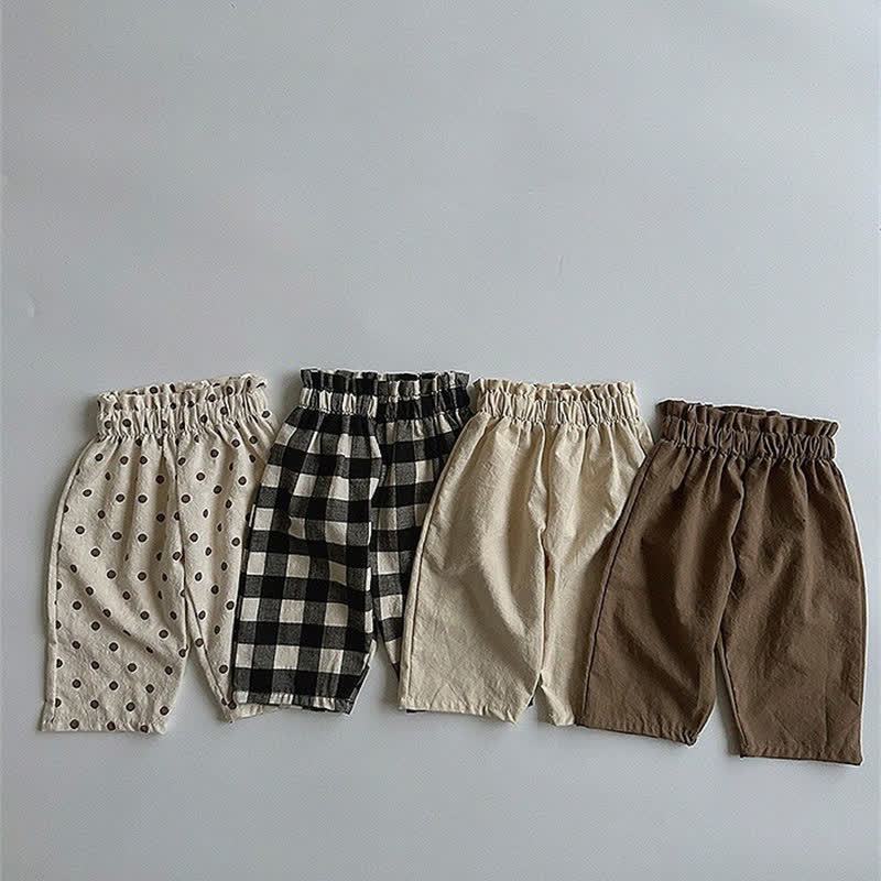 Toddler Baby Classic Pull On Casual Pants - image 1