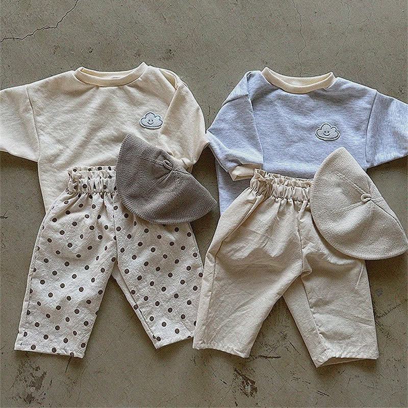 Toddler Baby Classic Pull On Casual Pants - image 8