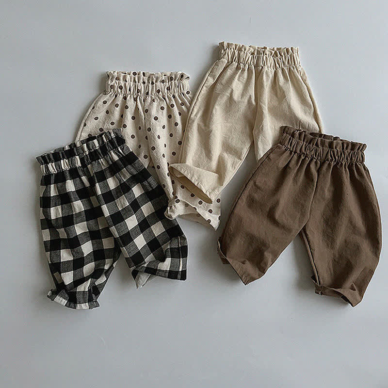 Toddler Baby Classic Pull On Casual Pants - image 6