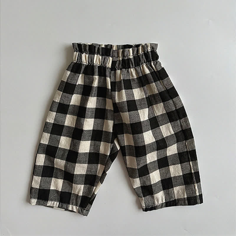 Toddler Baby Classic Pull On Casual Pants - Black - 4-5T - image 3