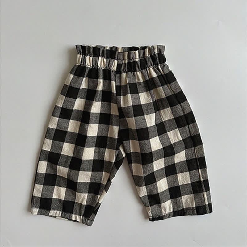 Toddler Baby Classic Pull On Casual Pants - Black - 4-5T - image 3