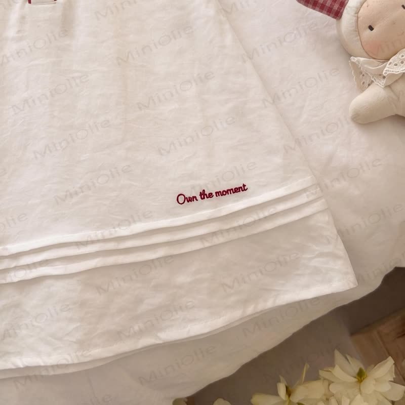 OWN THE MOMENT Toddler Baby Girl Peter Pan Collar Dress - image 4