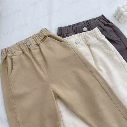 Toddler Boys Solid Color Casual Pants - image 6