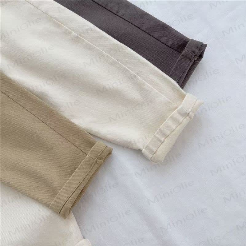Toddler Boys Solid Color Casual Pants - image 10