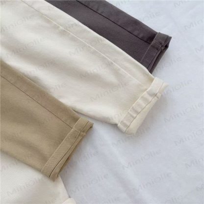Toddler Boys Solid Color Casual Pants - image 10
