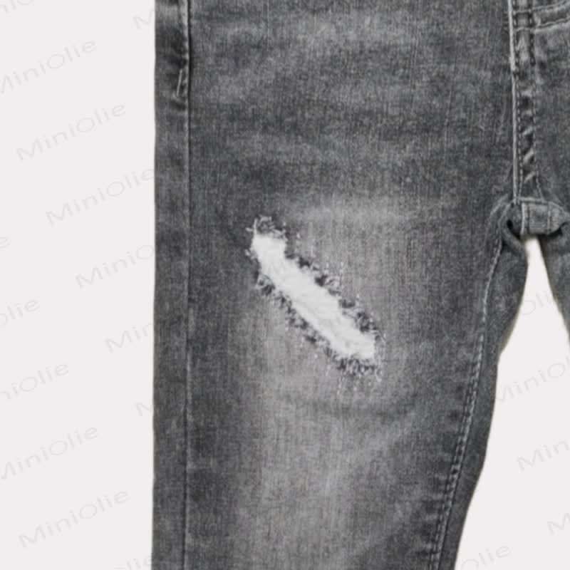 Toddler Boys Loose Fit Ripped Jeans - image 4