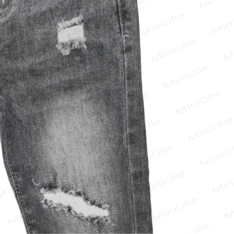 Toddler Boys Loose Fit Ripped Jeans - image 5