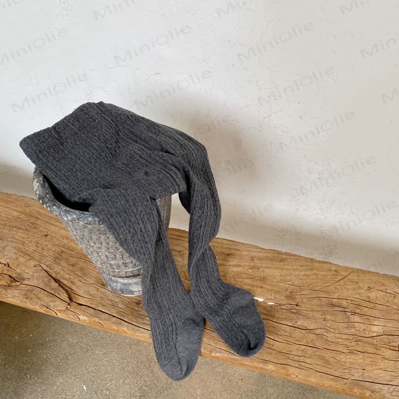 Baby Toddler Girl Solid Color Leggings - Dark Gray - 2-4T - image 9