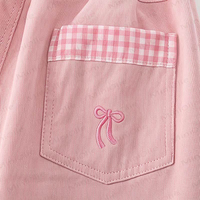 Toddler Girl Animal Print Plaid Trim Pants - image 7
