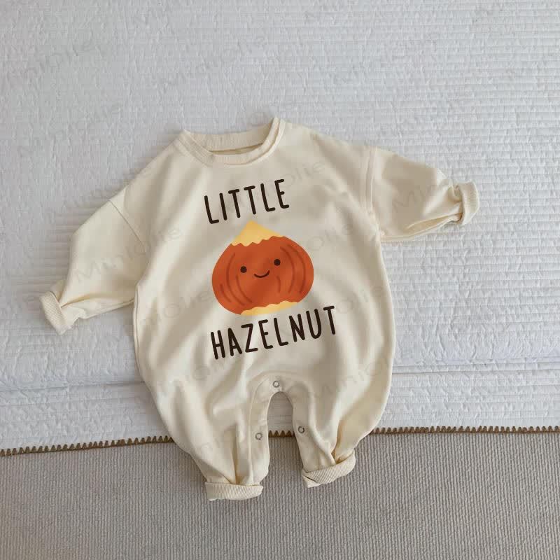 LITTLE HAZELNUT Baby Toddler Beige Romper - Beige - 2-3T - image 1