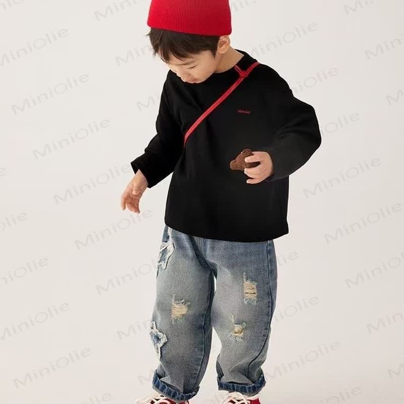 Toddler Boy Star Loose Fit Denim Jeans - image 4