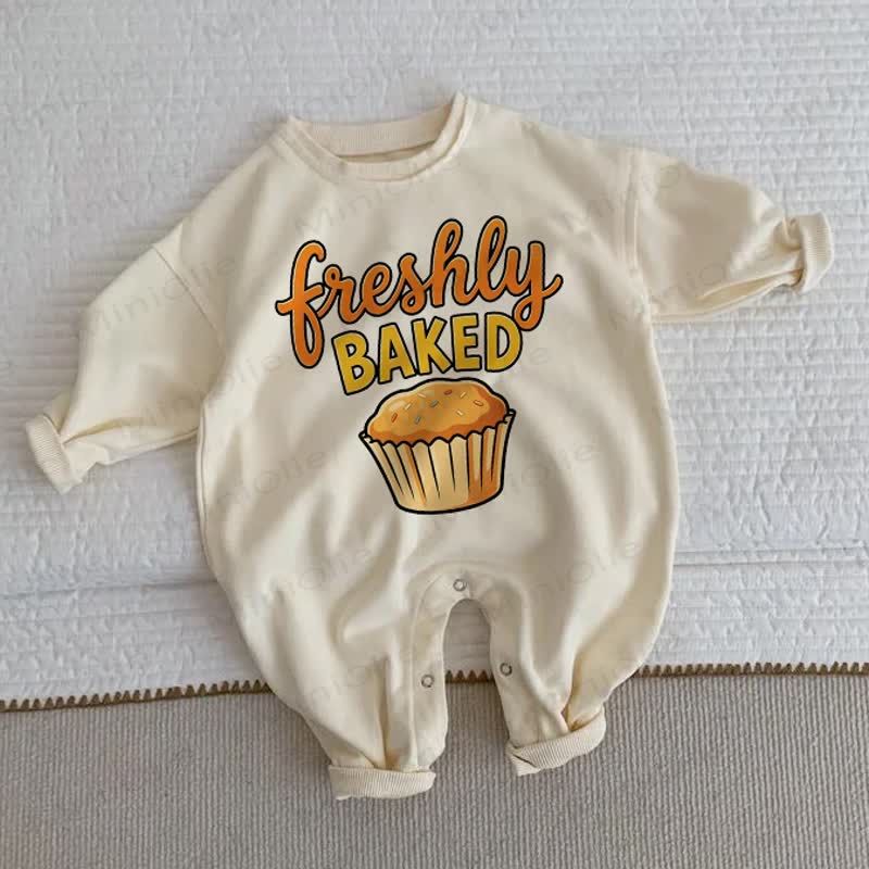 FRESHLY BAKED Baby Toddler Beige  Romper - Beige - 2-3T - image 1