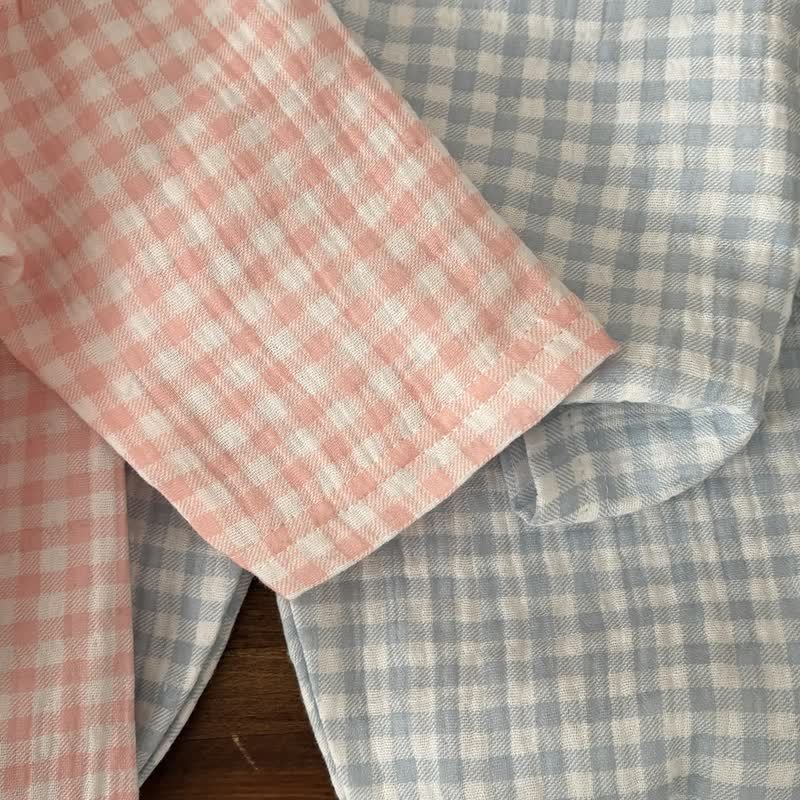 Toddler Animal Print Gingham Lounge Pyjama 2-piece Set - image 9