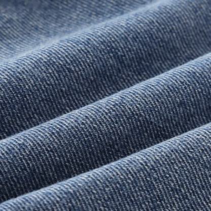 Toddler Baby Blue Bear Pocket Denim Rolled Hem Overalls - image 8