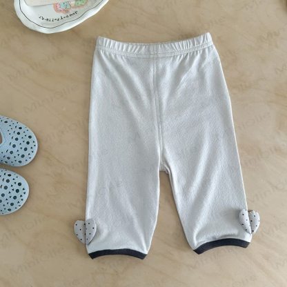 Baby Toddler Girl Solid Color Leggings - Gray - 2-3T - image 3