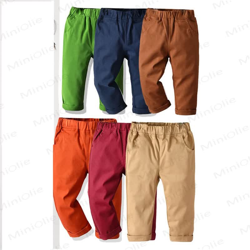 Baby Toddler Boy Solid Color Pants - image 1