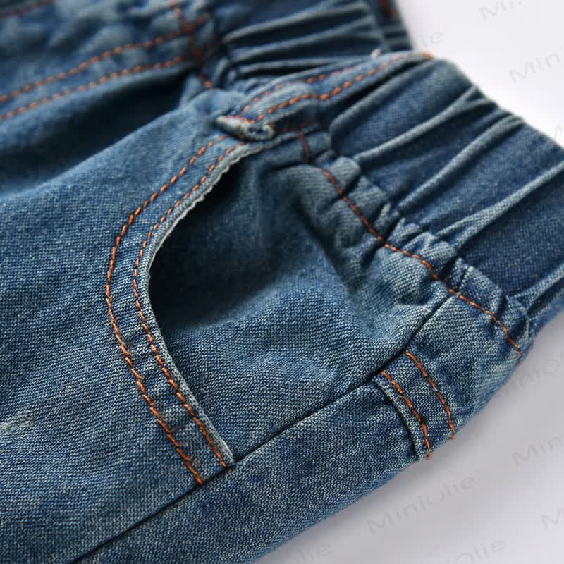 Baby Toddler Boy Ripped Jeans - image 4