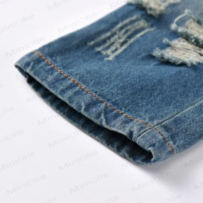 Baby Toddler Boy Ripped Jeans - image 7