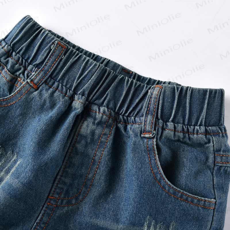Baby Toddler Boy Ripped Jeans - image 3