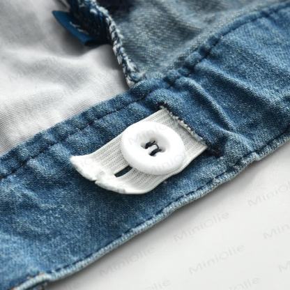 Baby Toddler Boy Denim Blue Jeans - image 5