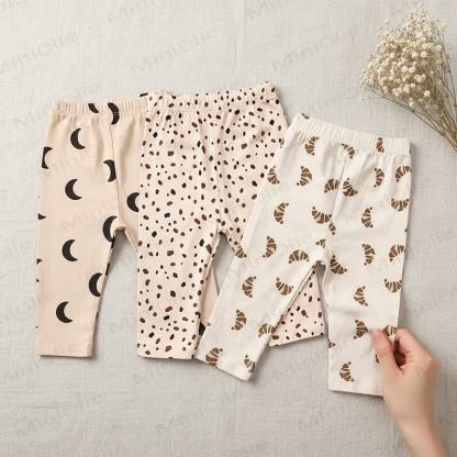 Baby Leopard/Puppy Printed Leggings - image 2