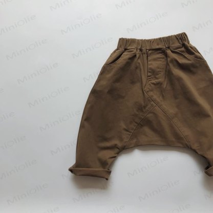 Toddler Baby Loose Fit Versatile Pants - Camel Pocket - 6-7T - image 9