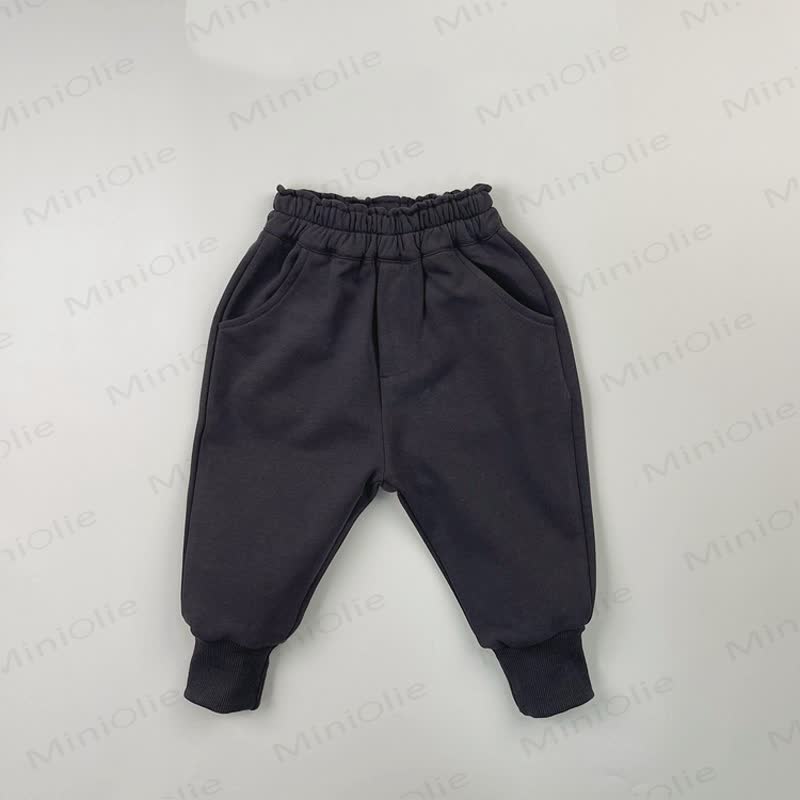 Toddler Baby Loose Fit Versatile Pants - Grey - 6-7T - image 13