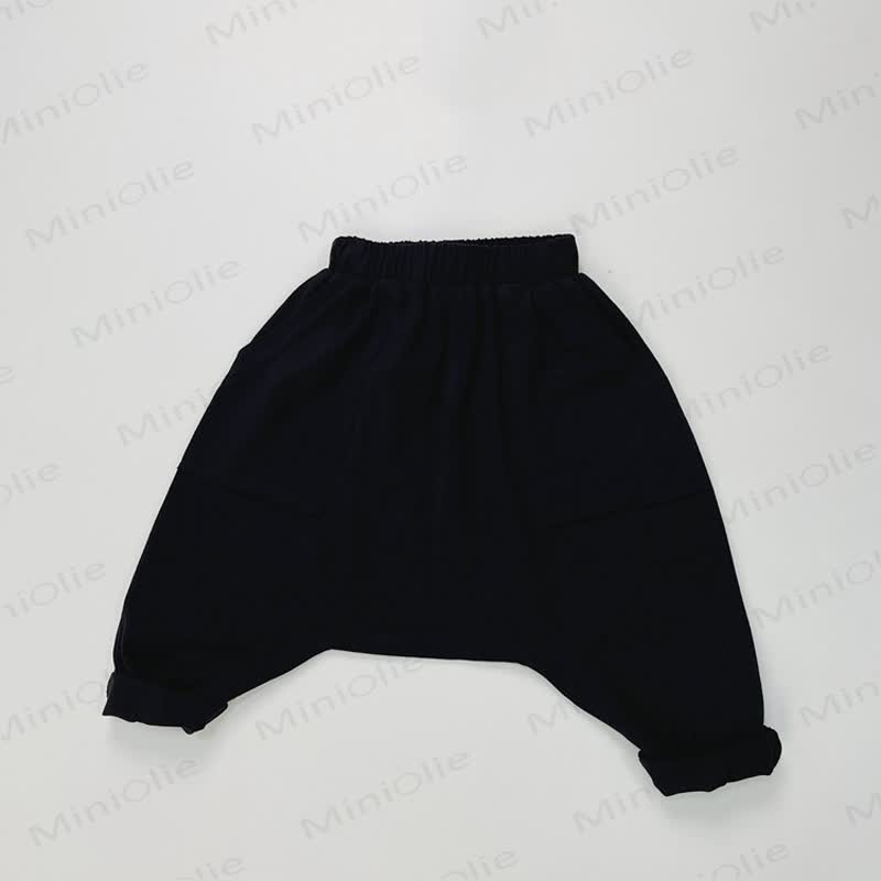 Toddler Baby Loose Fit Versatile Pants - Black Pocket - 6-7T - image 16