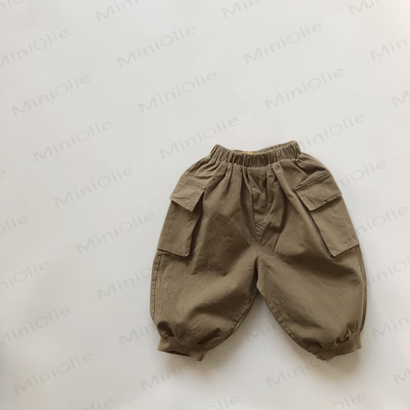 Toddler Baby Loose Fit Versatile Pants - Grey Green - 6-7T - image 20