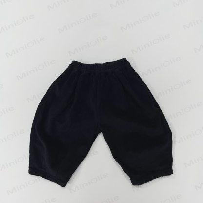 Toddler Baby Loose Fit Versatile Pants - Black Loose Fit - 6-7T - image 33