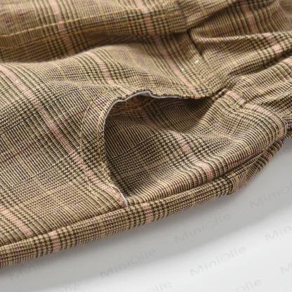 Toddler Boy Vintage Plaid Formal Set with Bow Tie - image 13